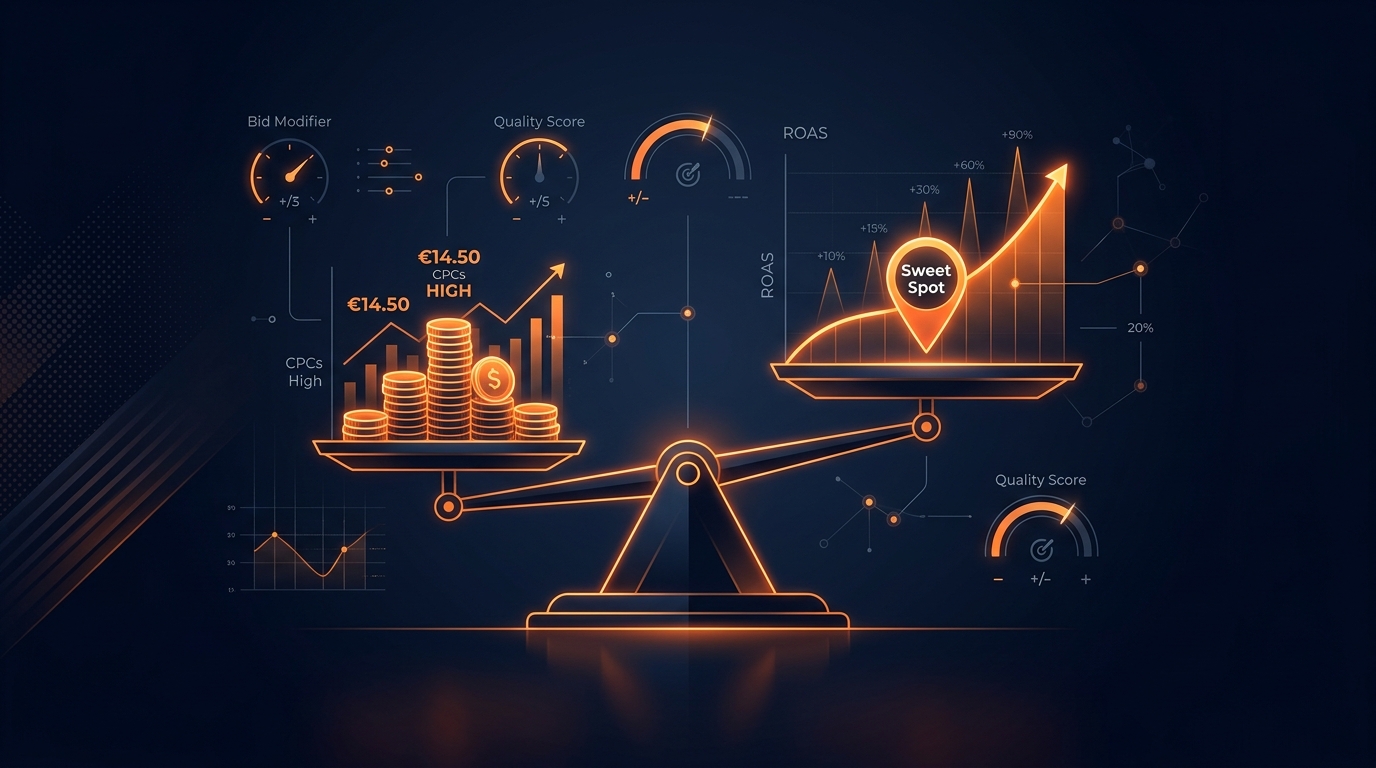 High Bids Kill Your ROAS: Find the Bid Sweet Spot